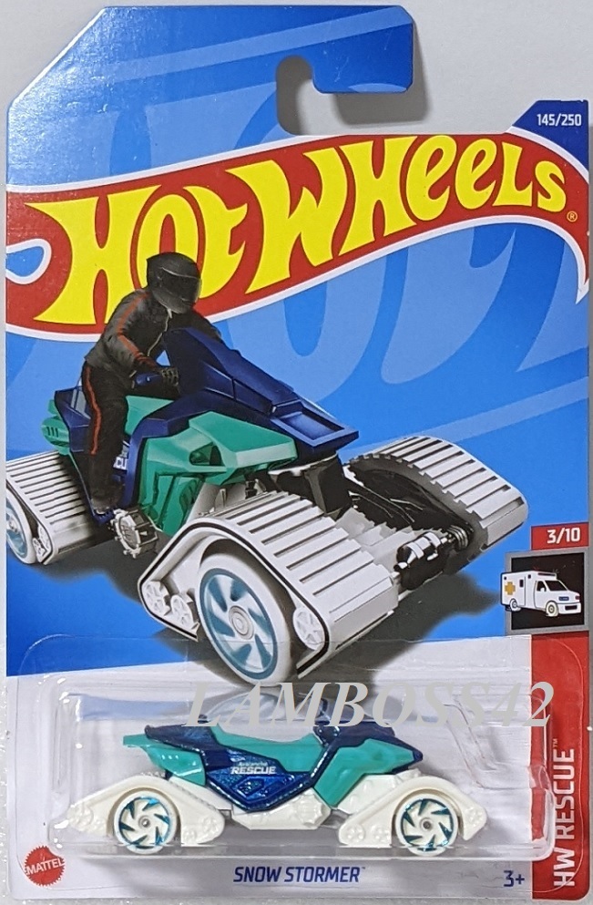 未使用 ホットウィール Snow Stormer スノー ストーマー Hot Wheels HW Rescue