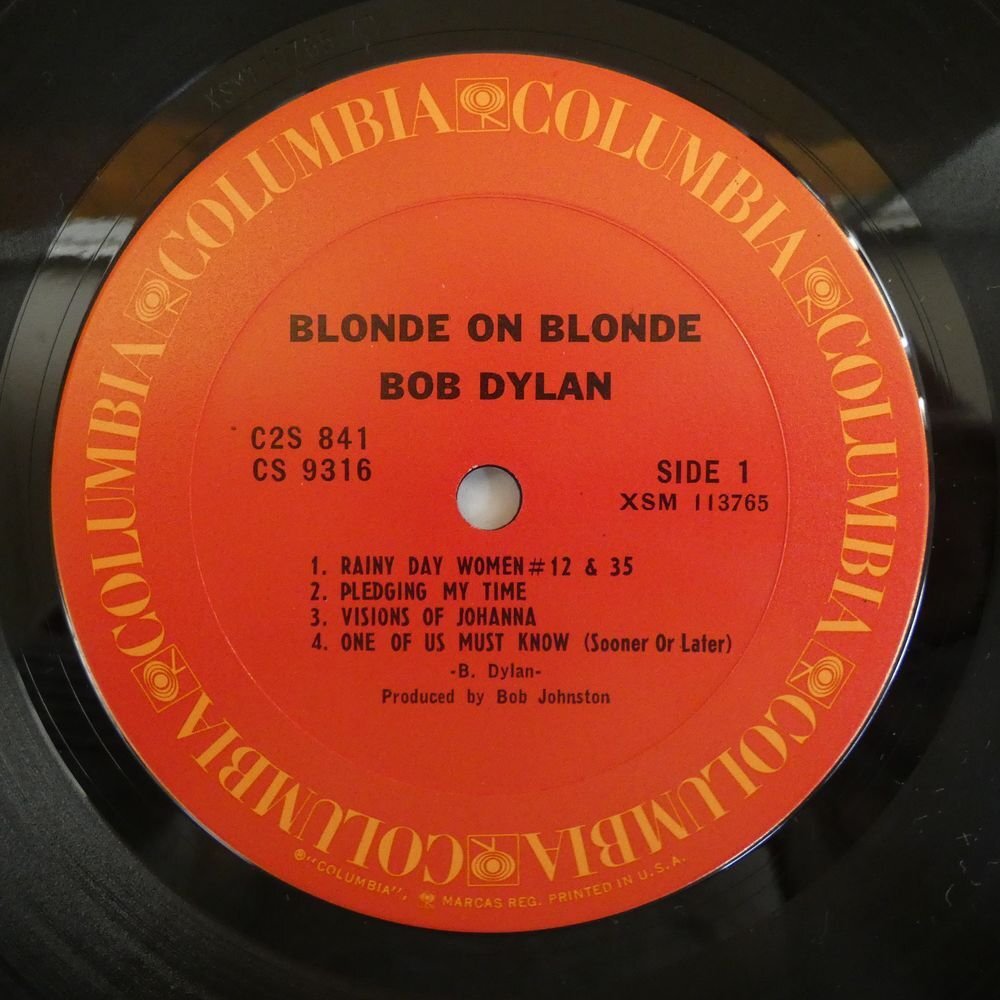 やや傷や汚れあり US盤 LP 見開きBob Dylan Blonde On Blondeの落札情報詳細