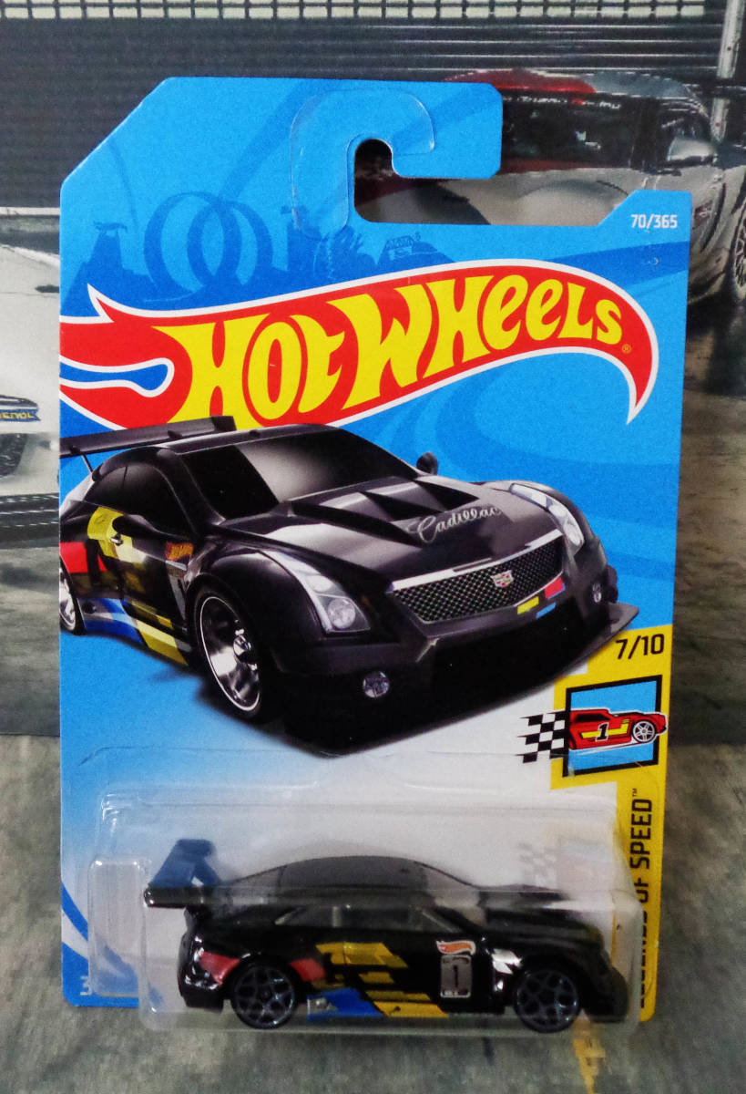 未使用に近いホットウィール Hot Wheels CADILLAC ATS V R ブラック キャデラック の落札