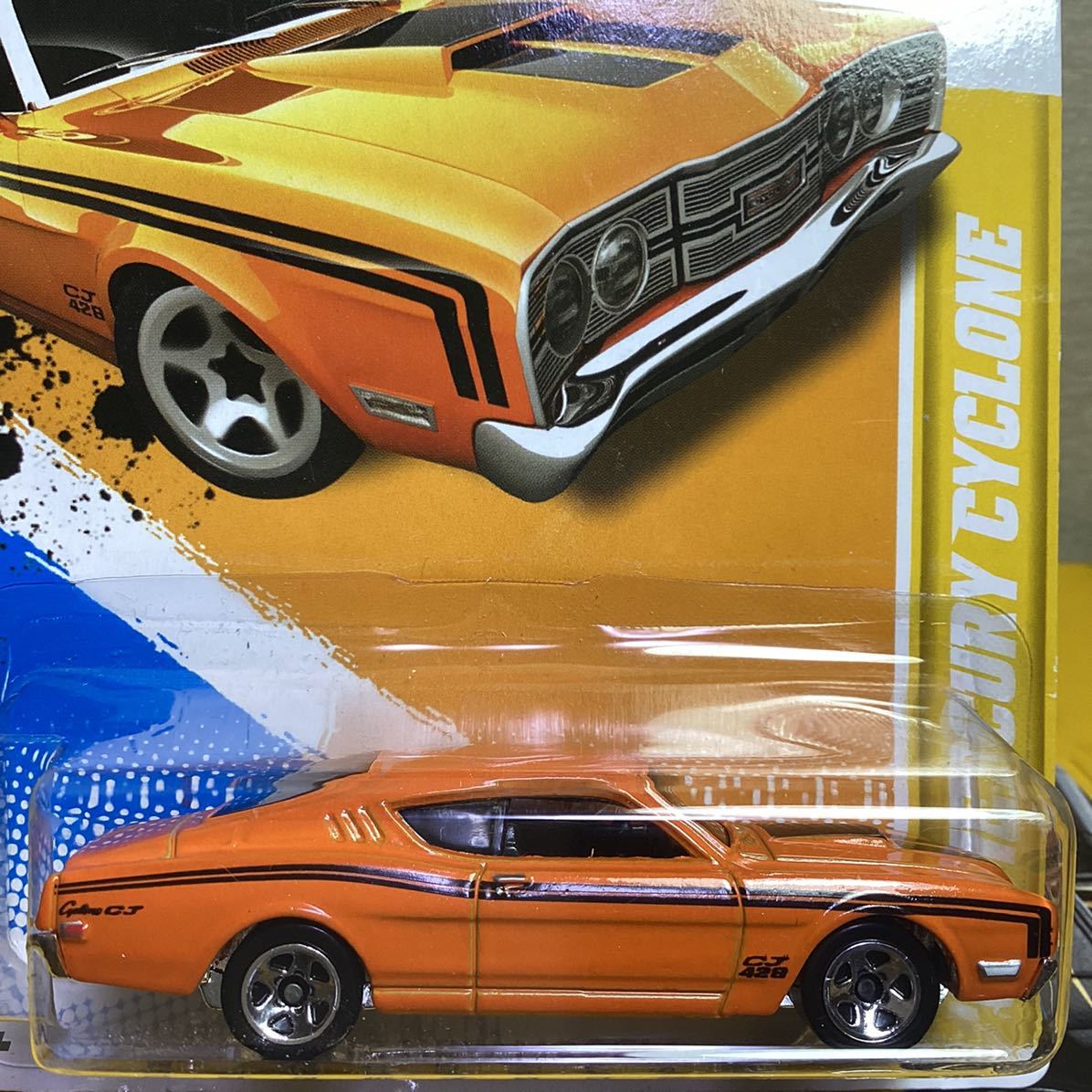 未使用に近いホットウィール 69 マーキュリー サイクロン オレンジ Hot Wheelsの落札情報詳細 ヤフオク落札価格検索