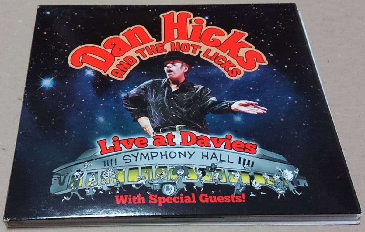 目立った傷や汚れなしCDDAN HICKS AND THE HOT LICKS LIVE AT DAVIES US盤