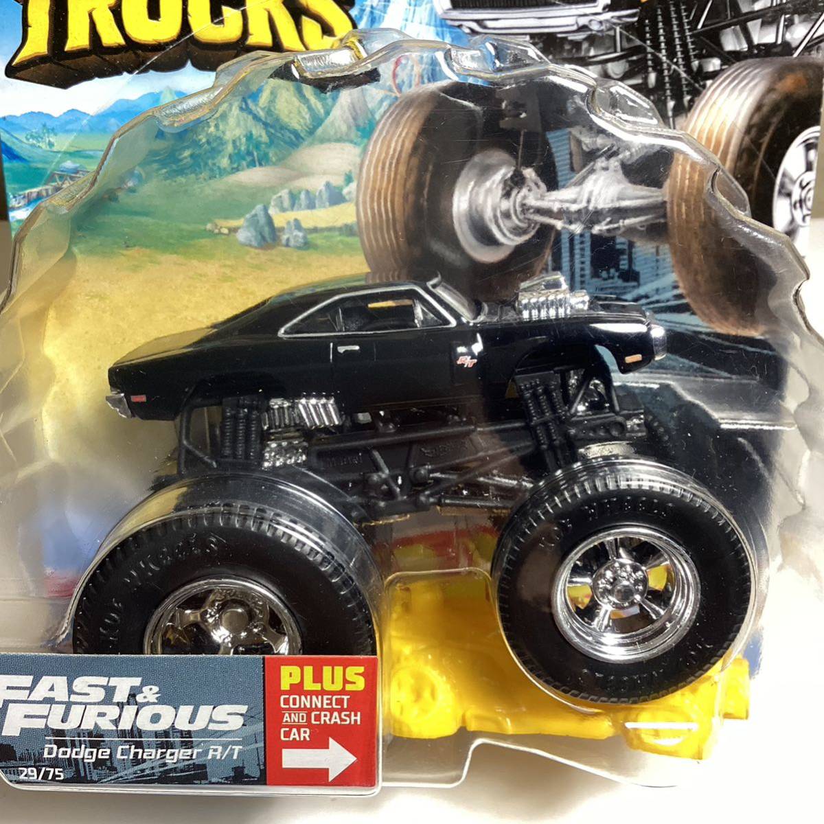 未使用に近いホットウィール ダッジ チャージャー R T ワイルドスピード FAST FURIOUS モンスタートラック Hot