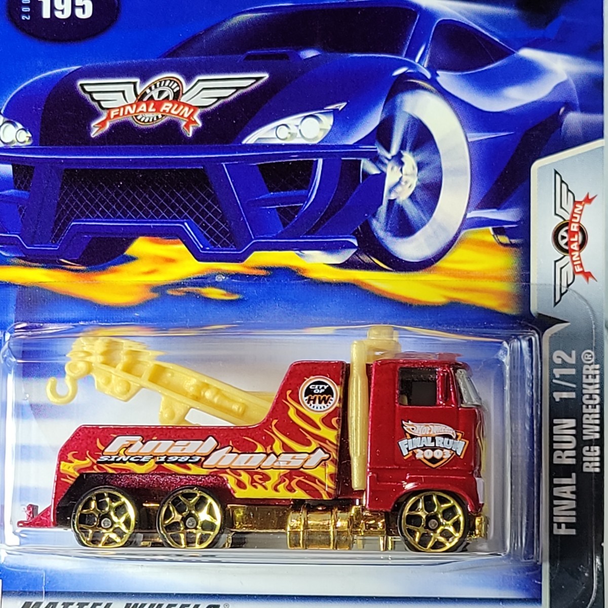 Hot Wheelsfinal Run Rig Wrecker