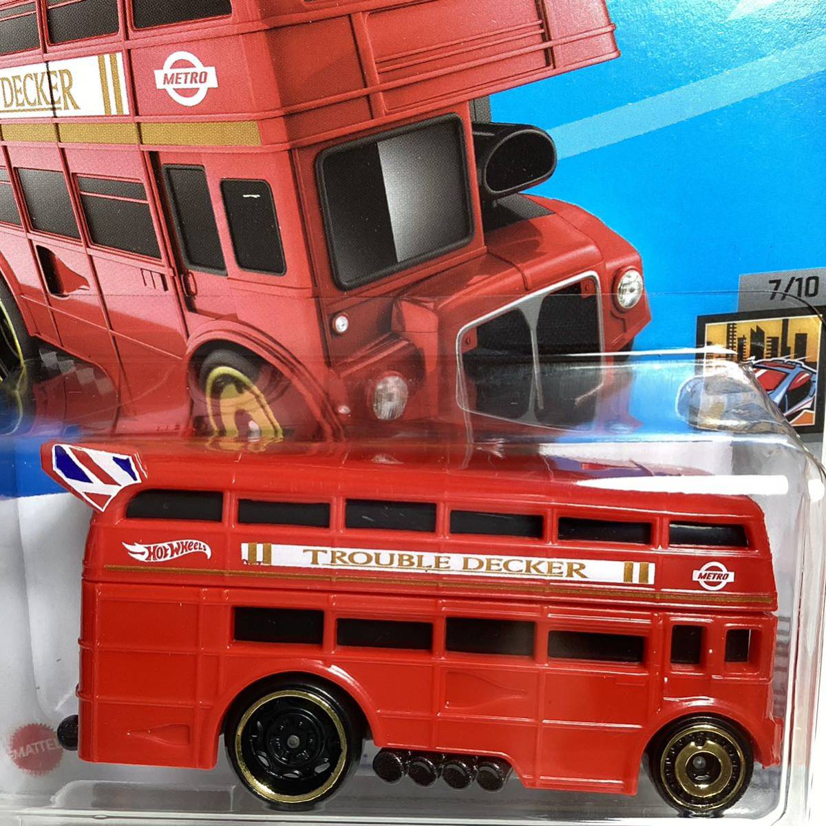 未使用Lアソート ホットウィール トラブル デッカー ロンドンバス ダブルデッカー Hot Wheelsの落札情報詳細 ヤフオク