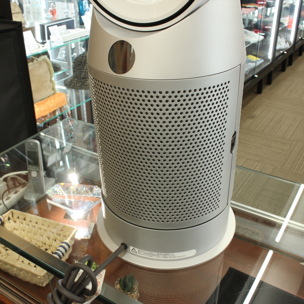 やや傷や汚れあり dyson ダイソン 2022年製 HP07 Purifier Hot Cool 空気清浄ファンヒーター ホワイト