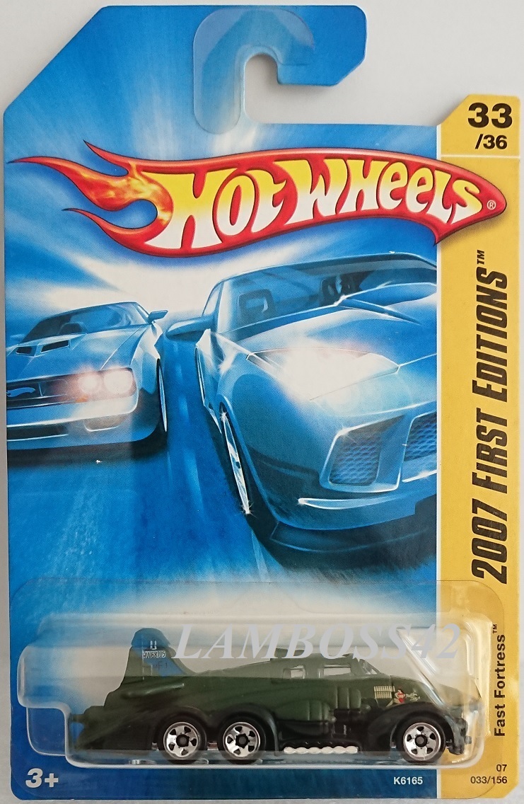 未使用2007 033 1 ホットウィール Fort Fortress フォート フォートレス Hot Wheels First