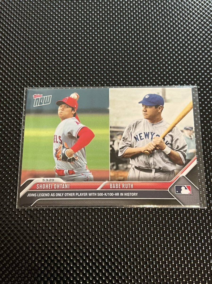 目立った傷や汚れなし大谷翔平 ベーブルース Topps Now 二刀流 Shohei Ohtani Babe Ruth Baseball MLB ②の落札情報詳細 ヤフオク