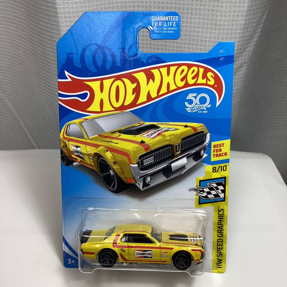 未使用に近いKmart限定カラーホットウィール 68 マーキュリー クーガー 黄色 スピード グラフィックス Hot Wheelsの落札情報詳細 ヤフオク落札価格検索 オークフリー