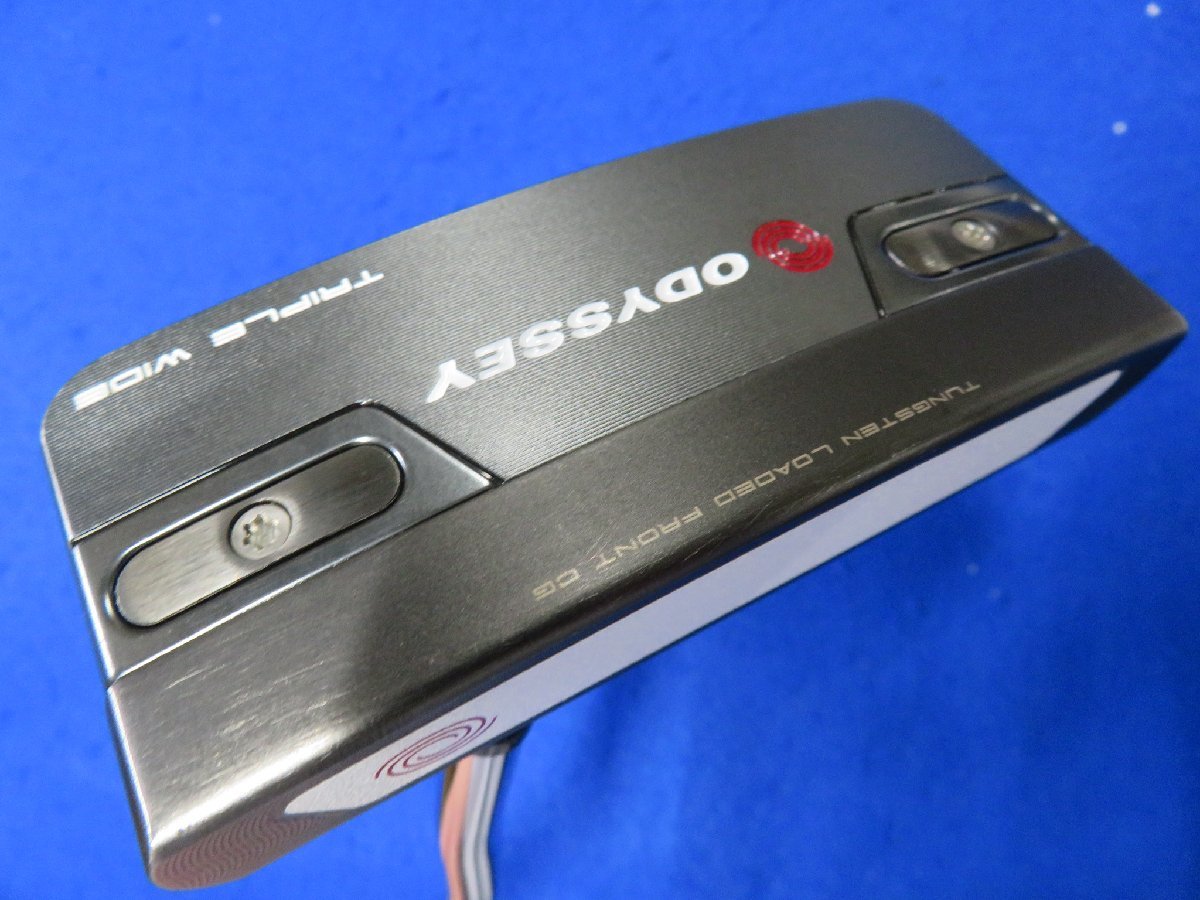 目立った傷や汚れなし中古オデッセイ 2022 TRI HOT 5Kトライホットパター TRIPLE WIDE トリプルワイド