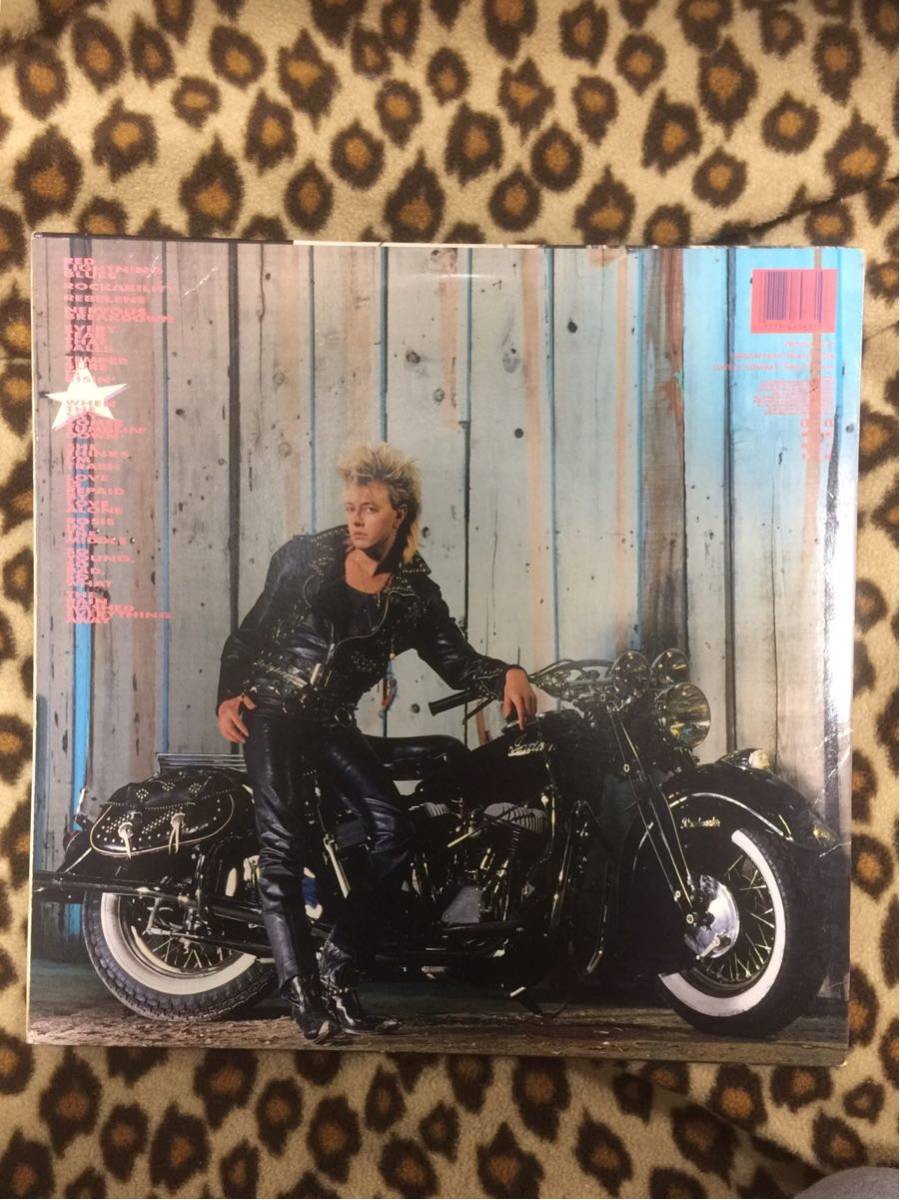 ブライアンセッツァー LP レコード LIVE NUDE GUITARS 美品 Brian setzer ライブヌードギターズ ネオロカ