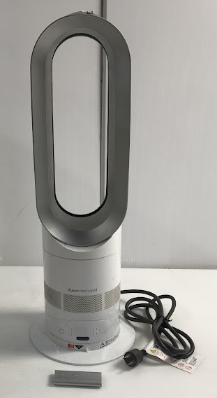 傷や汚れあり湘 dyson ファンヒーター AM05 hot cool 扇風機 2017年製 空調 リビング 寝室 温風冷風 リモコン