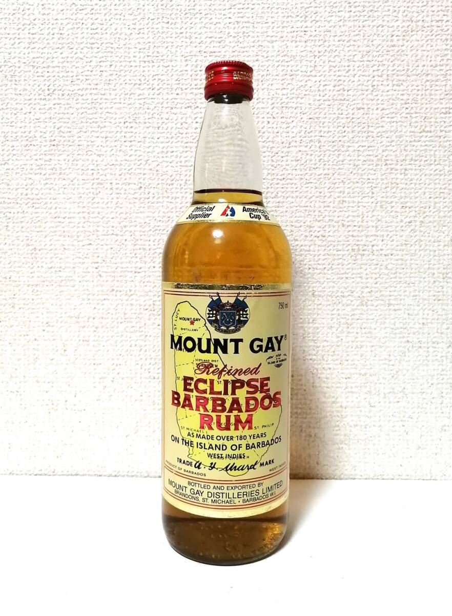 未使用MOUNT GAY マウントゲイ Refined ECLIPSE BARBADOS RUM ml 度 未開封品の