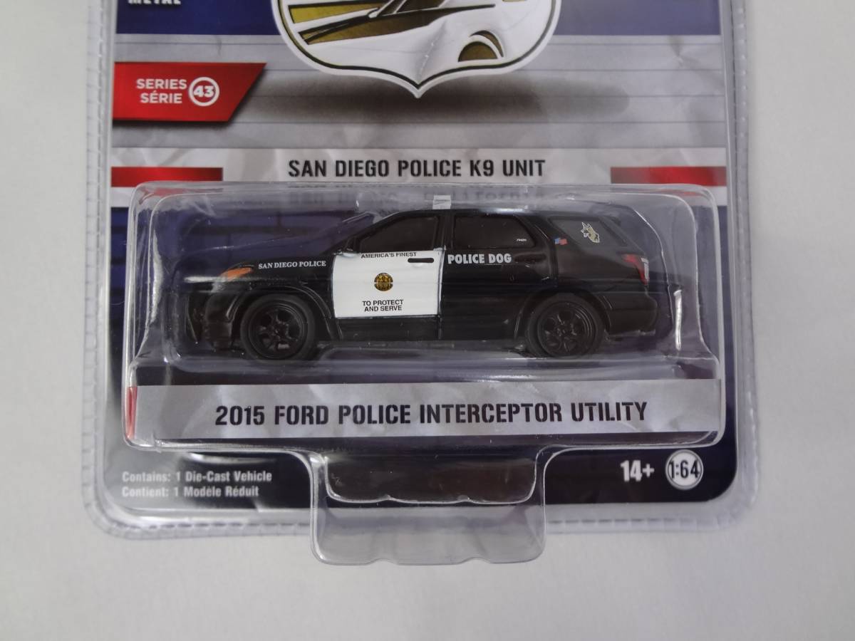 未使用グリーンライト GREENLIGHT FORD POLICE INTERCEPTOR UTILITY HOT