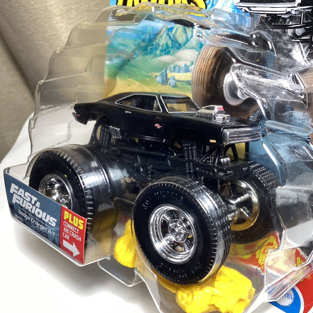 未使用に近いホットウィール ダッジ チャージャー R T ワイルドスピード FAST FURIOUS モンスタートラック Hot