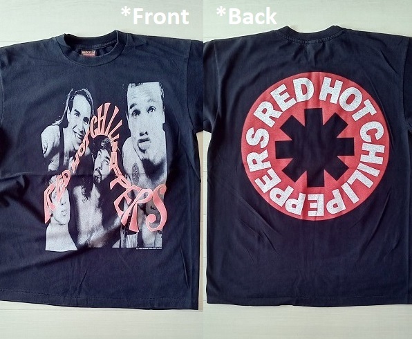 未使用 L RED HOT CHILI PEPPERS レッドホットチリペッパーズ レッチリ curving logo バンド