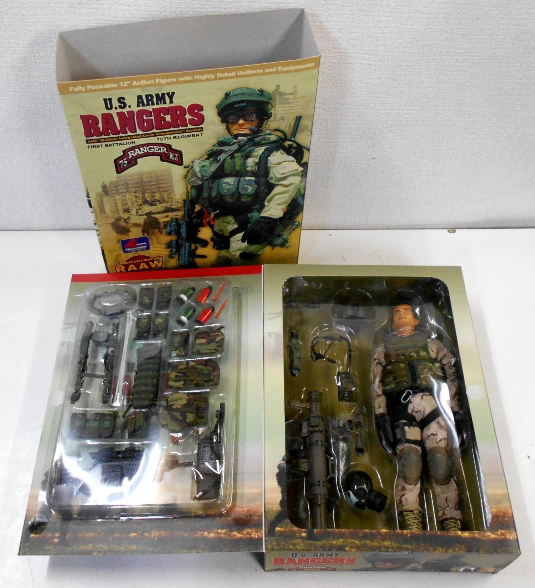 傷や汚れありU S ARMY RANGERS 75 RANGER RGT 75TH REGIMENT FIRST BATTALION 玩具狂熱 HOT Toys フィギュア アメリカ