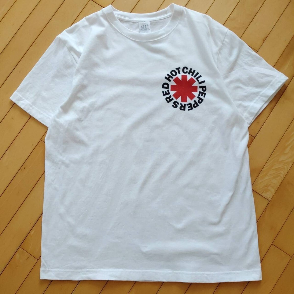 目立った傷や汚れなしRED HOT CHILIPEPPERS レッドホットチリペッパーズ ROCK ロック パンク 半袖Tシャツ XL 古着 音楽 RHCP レッチリ ツリー