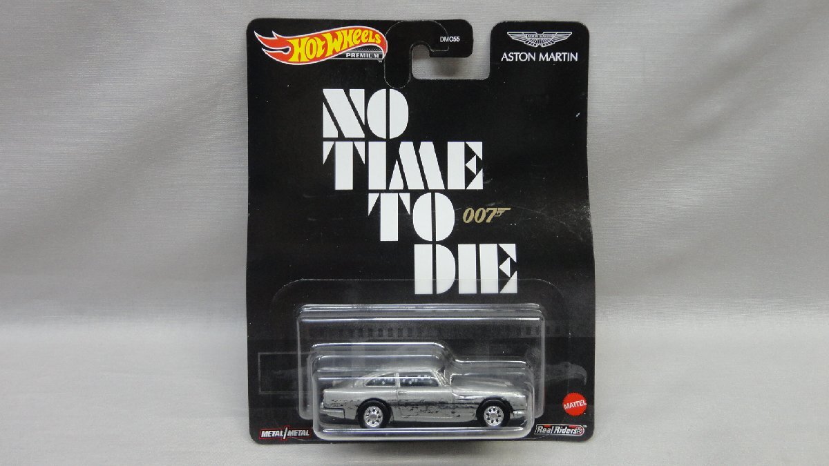 やや傷や汚れありホットウィール プレミアム 007 NO TIME TO アストンマーティン DB5 未開封 マテル Hot
