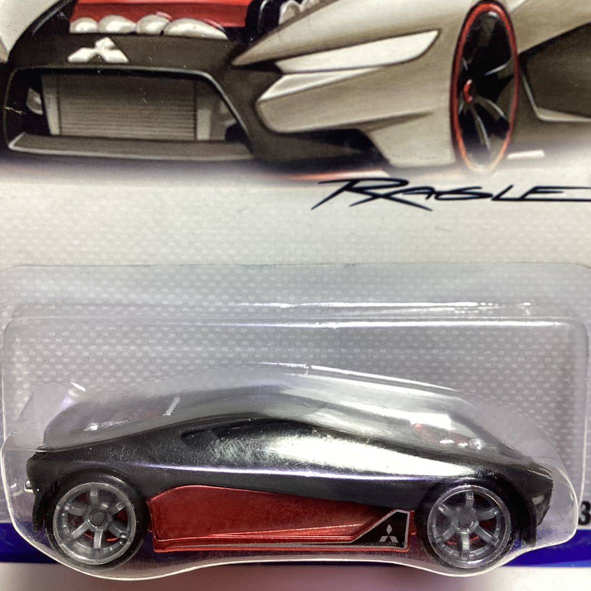 未使用に近いホットウィール 三菱 ダブル ショット 艶消し黒 値札跡あり デザイナーズ チャレンジ Hot Wheelsの落札情報詳細