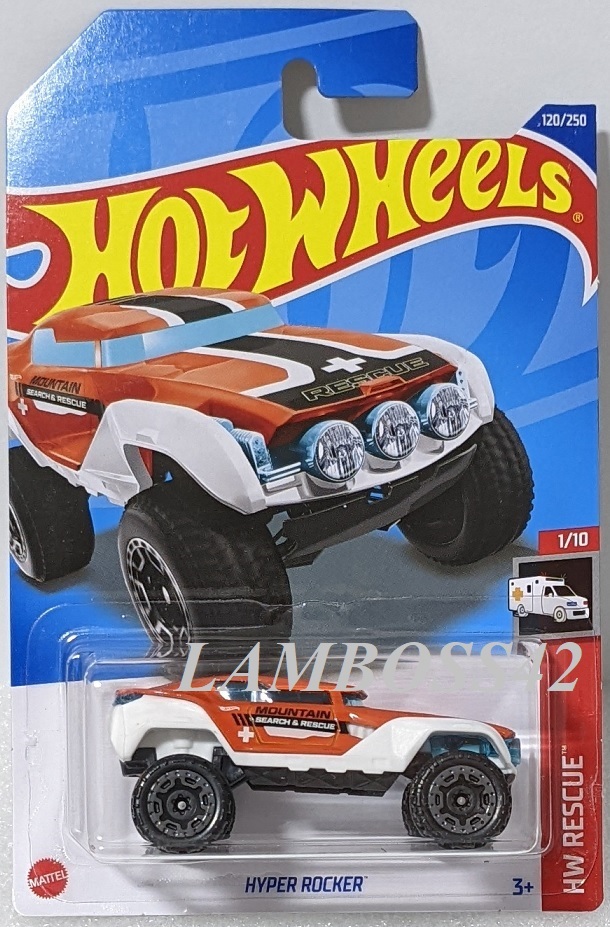 未使用2022 120 2 ホットウィール Hyper Rocker ハイパー ロッカー Hot Wheels HW Rescue 1 10の落札情報詳細 ヤフオク落札価格検索 オークフリー