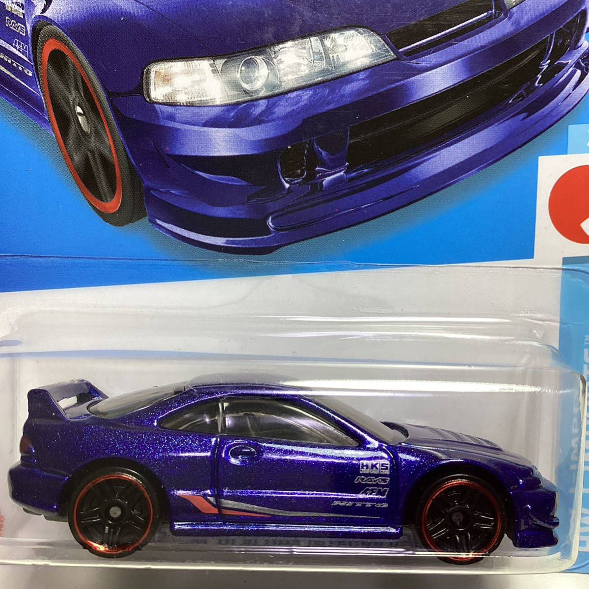 未使用に近いDollar General限定カラーホットウィール カスタム 01 アキュラ インテグラ GSR Hot