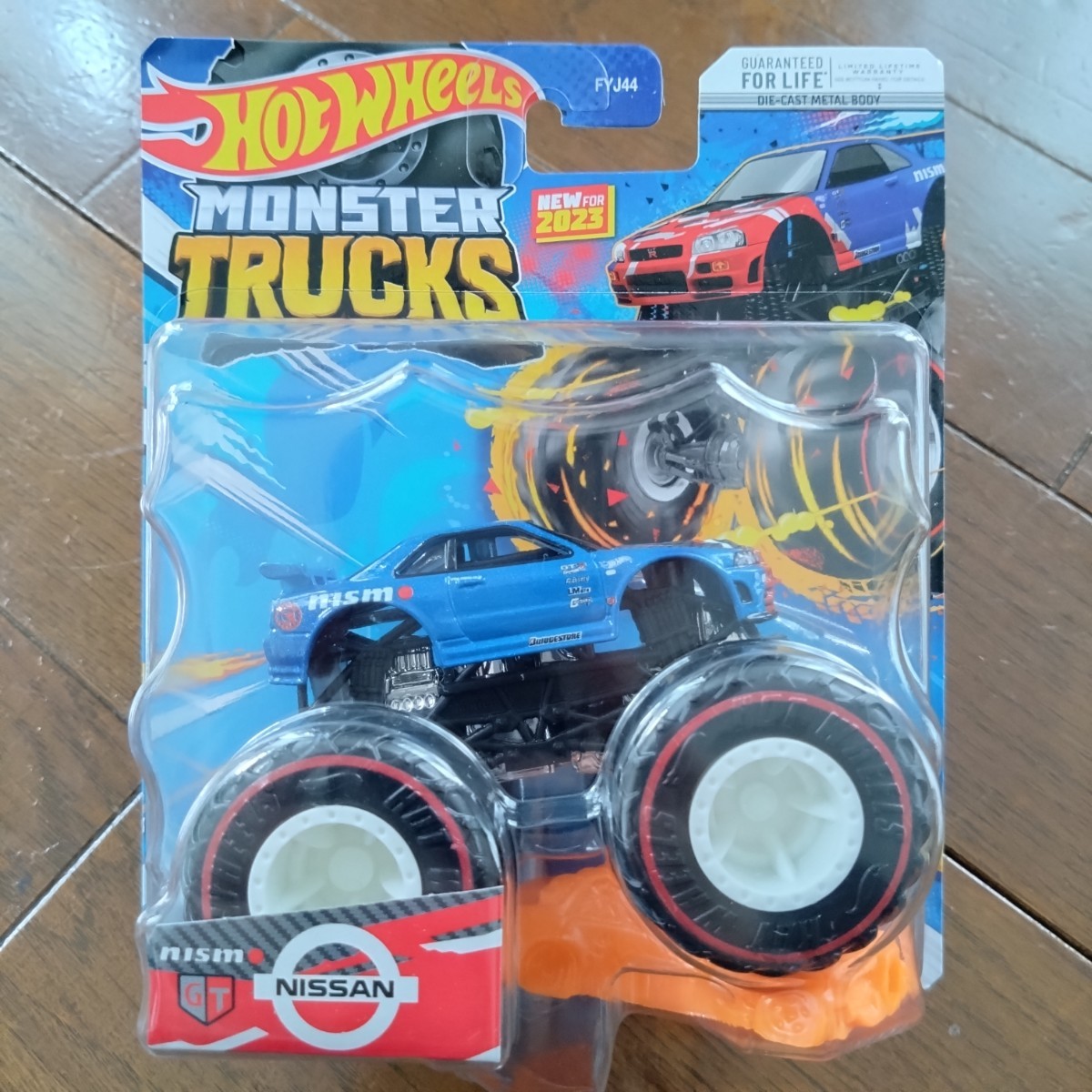 未使用ホットウィール モンスタートラック 日産 NISMO R34 GT R R TUNE Ver TAS トレジャーハント Hot Wheels MONSTER TRUCKS