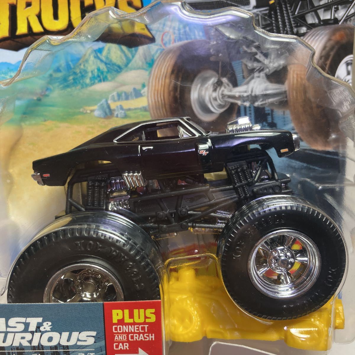 未使用に近いホットウィール ダッジ チャージャー R T ワイルドスピード FAST FURIOUS モンスタートラック Hot
