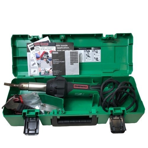 目立った傷や汚れなしUSED LEISTER ライスター Hot Air Tool ホットエアツール 熱風溶着機 熱風機 ヒートガン トリ