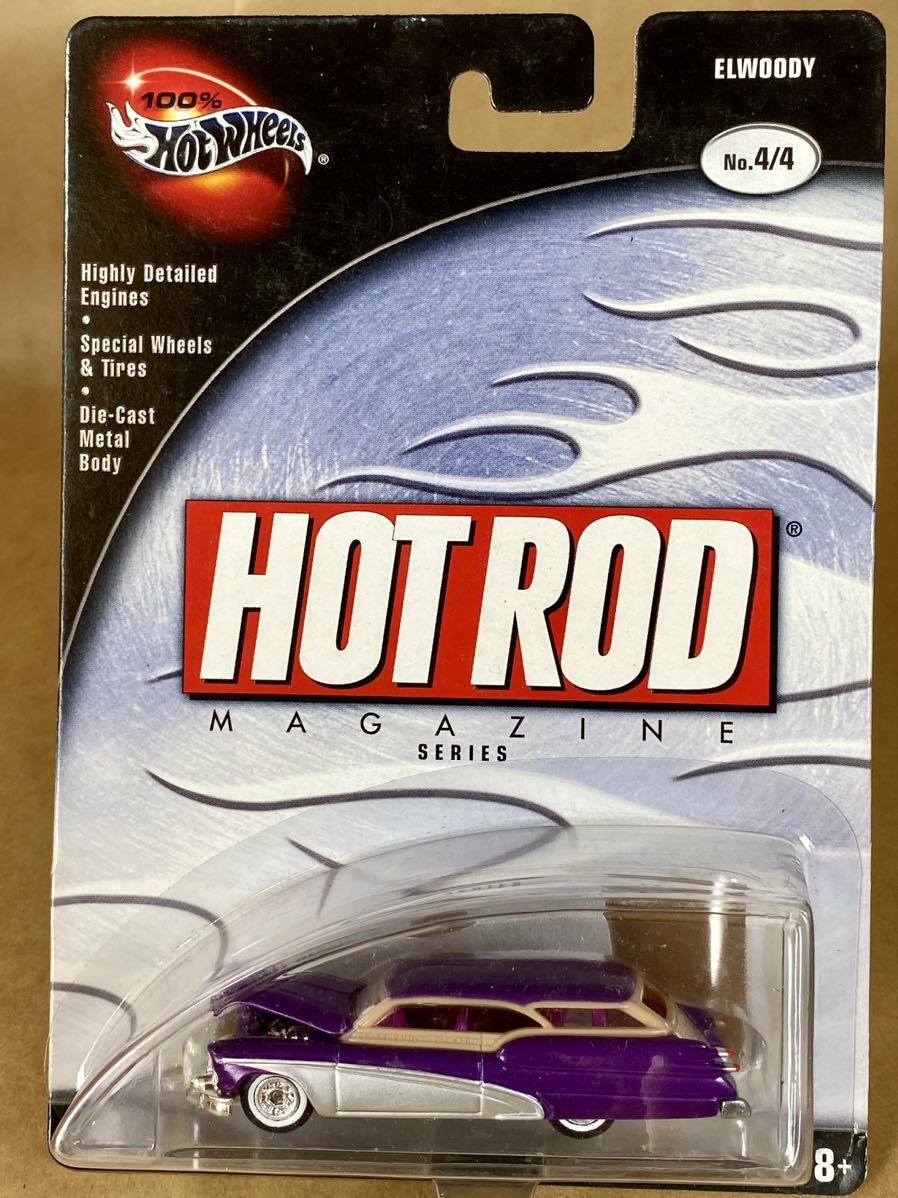 目立った傷や汚れなし ホットウィール ホット ロッド マガジン HOT WHEELS HOT ROD MAGAZINE SERIES