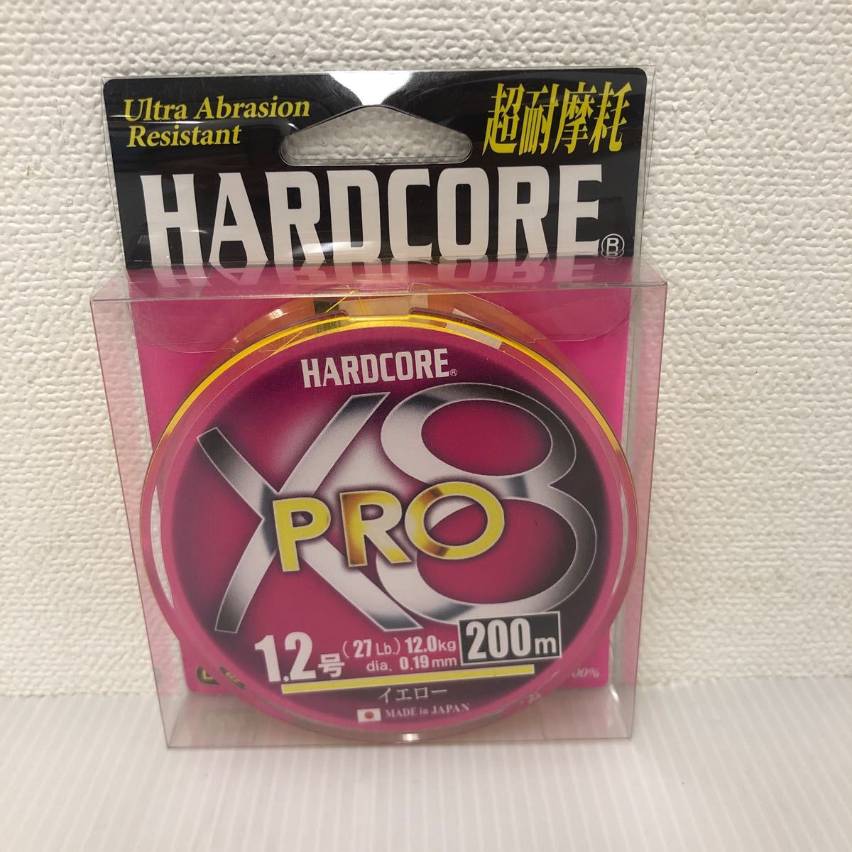 未使用DUEL デュエル HARDCORE ハードコア PEライン 号 HARDCORE X PRO m 号