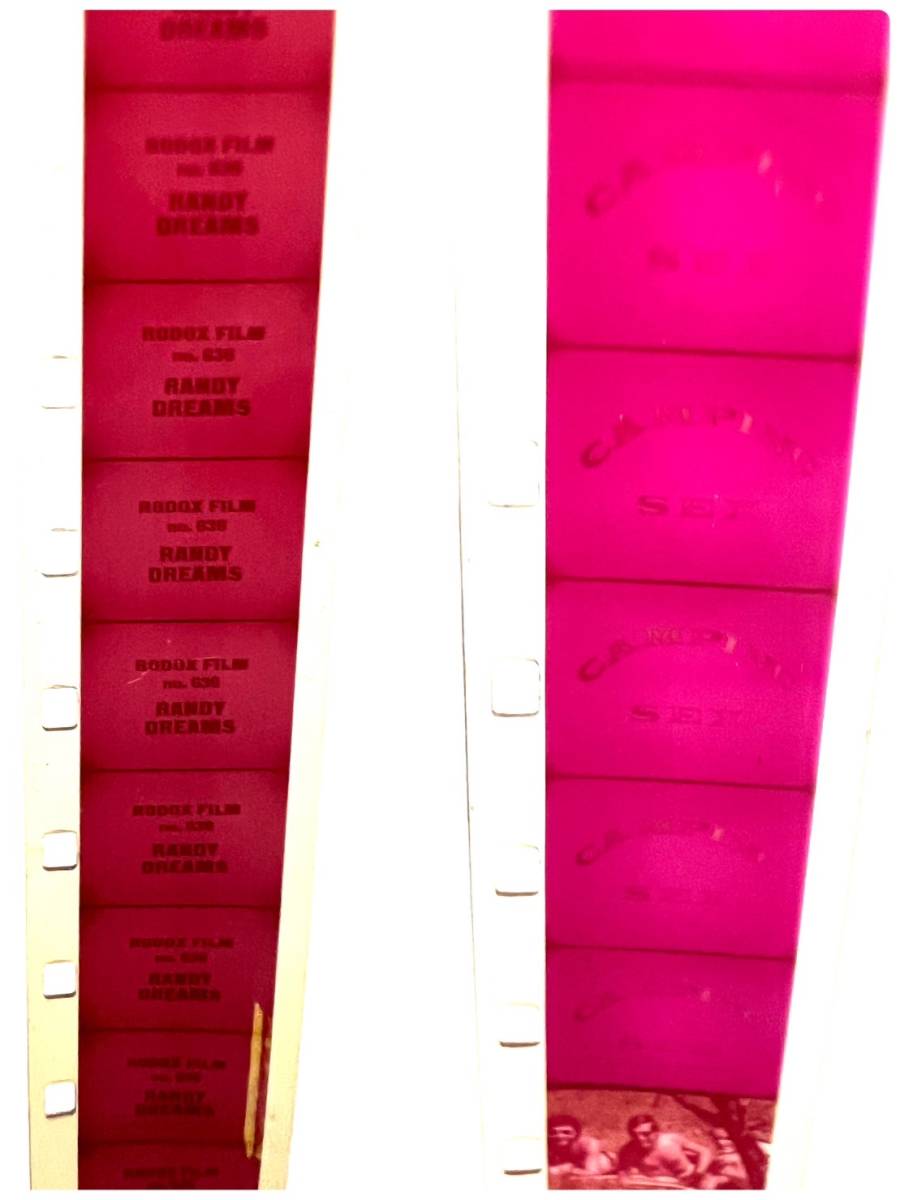 やや傷や汚れあり希少品昭和レトロ 洋物 ポルノ RODOX RANDY DREAMS CAMPING SEX LILLI ライリー 8mm 8ミリ 金属 リール 海外 洋モノ