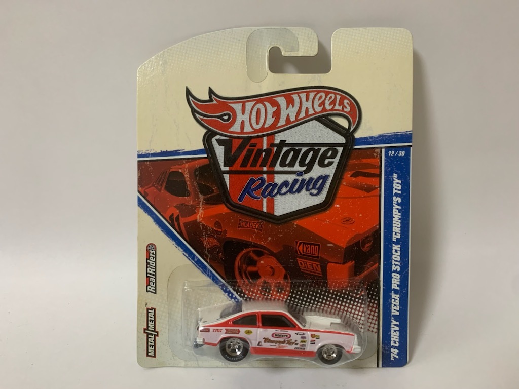 やや傷や汚れあり Hot Wheels Vintage Racing CHEVY VEGA PRO STOCK