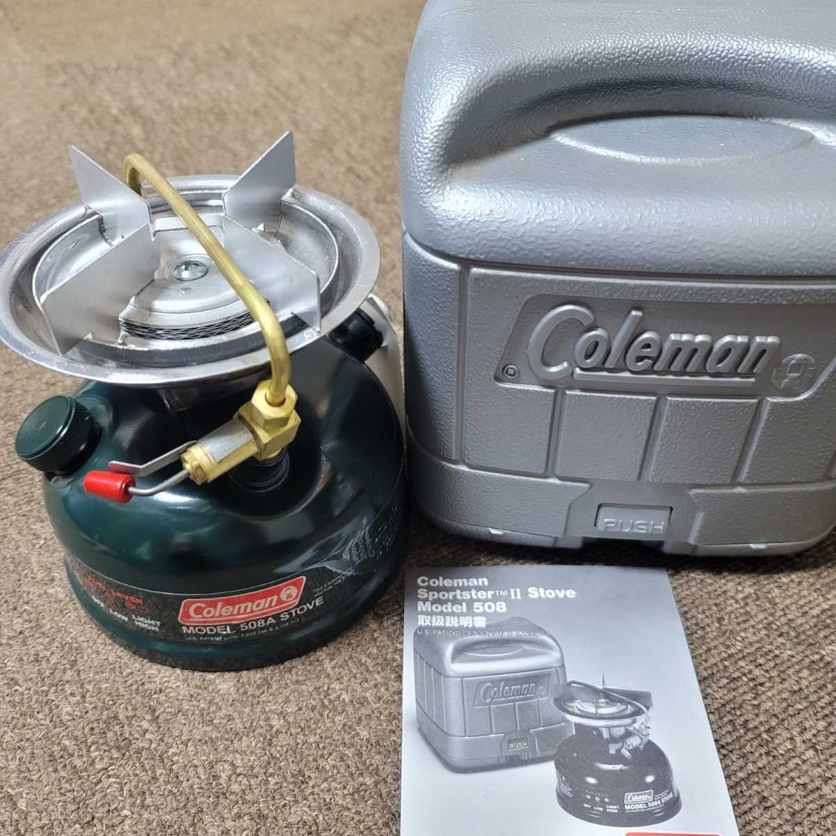 【中古】 Coleman コールマン PEAK1 シングルバーナー MULTIFUEL STOVE 550 5504680 カナダ産モデル