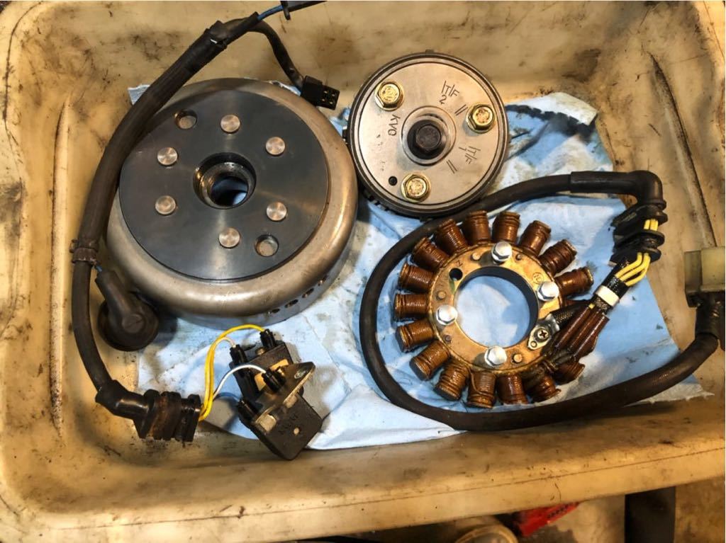 Amazon | ステーターコイル オートバイ磁気ステータコイル ために