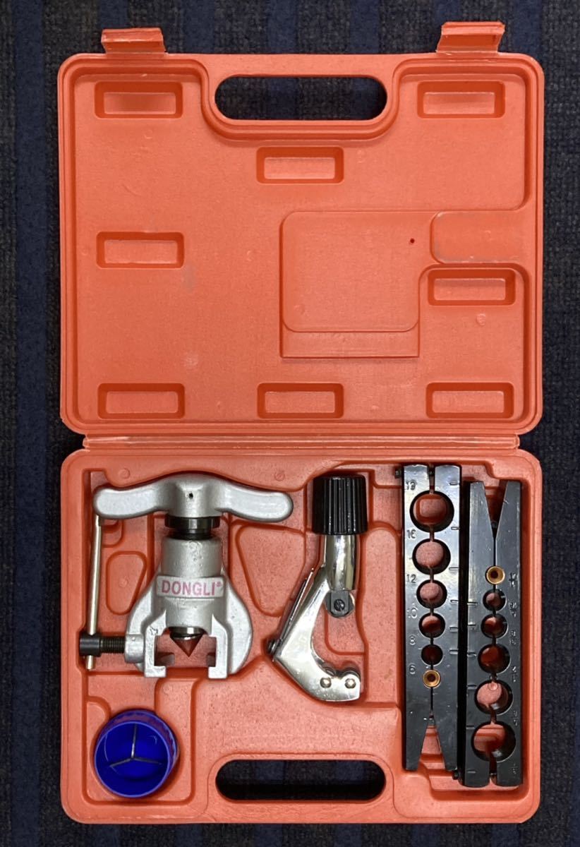 エアコン工具 フレアツールセット フレアツール エアコン工具】 フレアツールキット フレアリングツール チュービングツール エアコン工具 エアコン設置  配管工具 フレア加工 ブレーキパイプ なまし銅管の落札情報詳細 - Yahoo!オークション落札価格検索 オークフリー