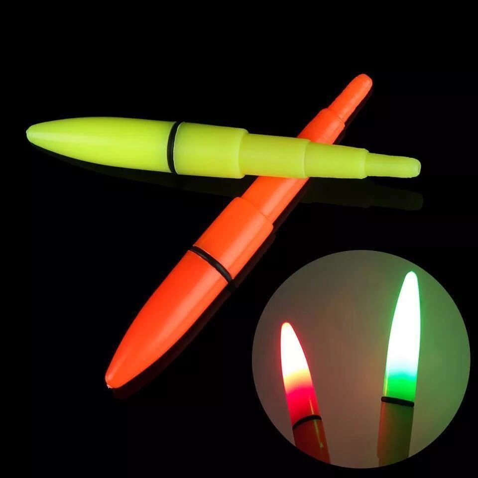 新品 新品 電気ウキトップ デンケミ 穂先ライト オレンジ色 5本 自作ウキに 送料無料 の落札情報詳細 ヤフオク落札価格情報 オークフリー スマートフォン版