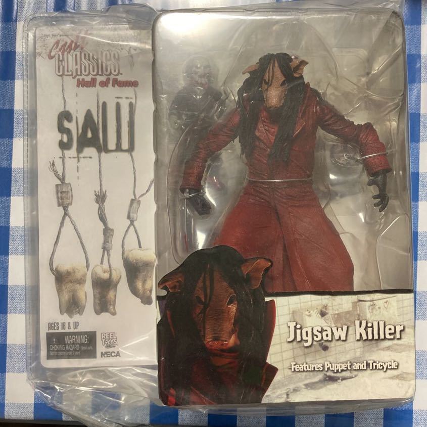 【傷や汚れあり】未開封 saw ソウ jigsaw killer ジグソーキラー ブタマスク 赤コート 02 の落札情報詳細 ヤフオク落札