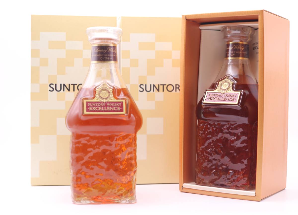 Suntory Whisky Excellence 80 proof 古酒未開封 Suntory Whisky