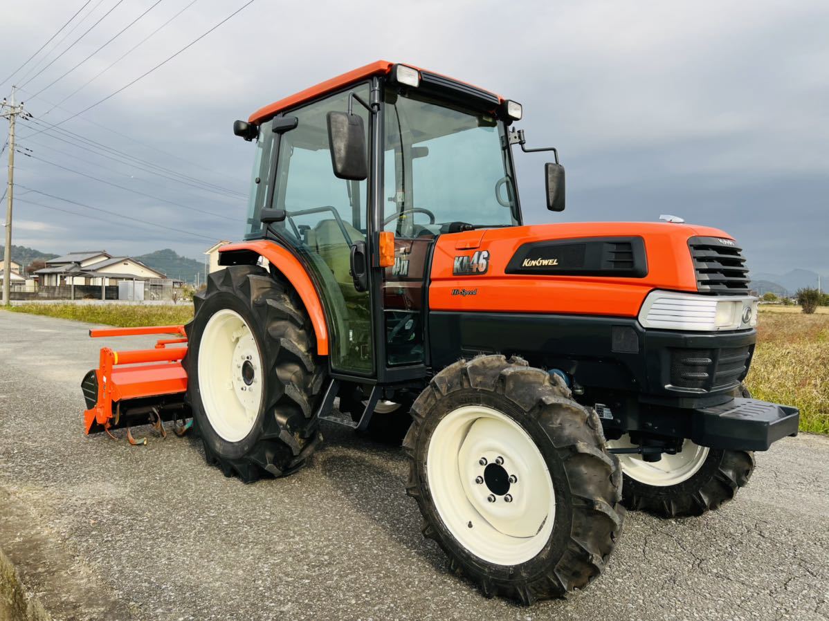 クボタトラクターKL460☆46馬力☆ハイスピード☆エアコン
