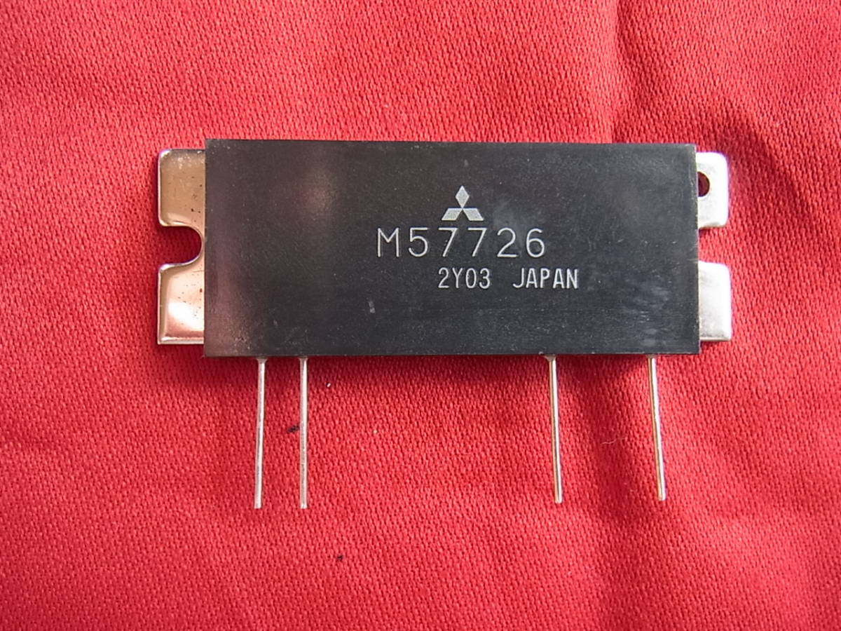 【未使用】★三菱 パワーモジュール M57726（144MHz～148MHz/12.5V/43W）未使用品の落札情報詳細 - ヤフオク落札価格 ...