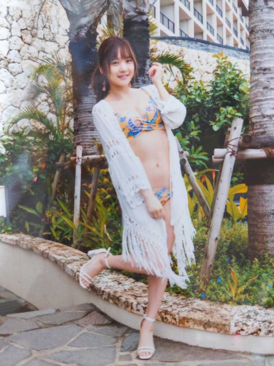 未使用に近い】Juice=Juice稲場愛香写真集ラヴリネス…水着オフショット