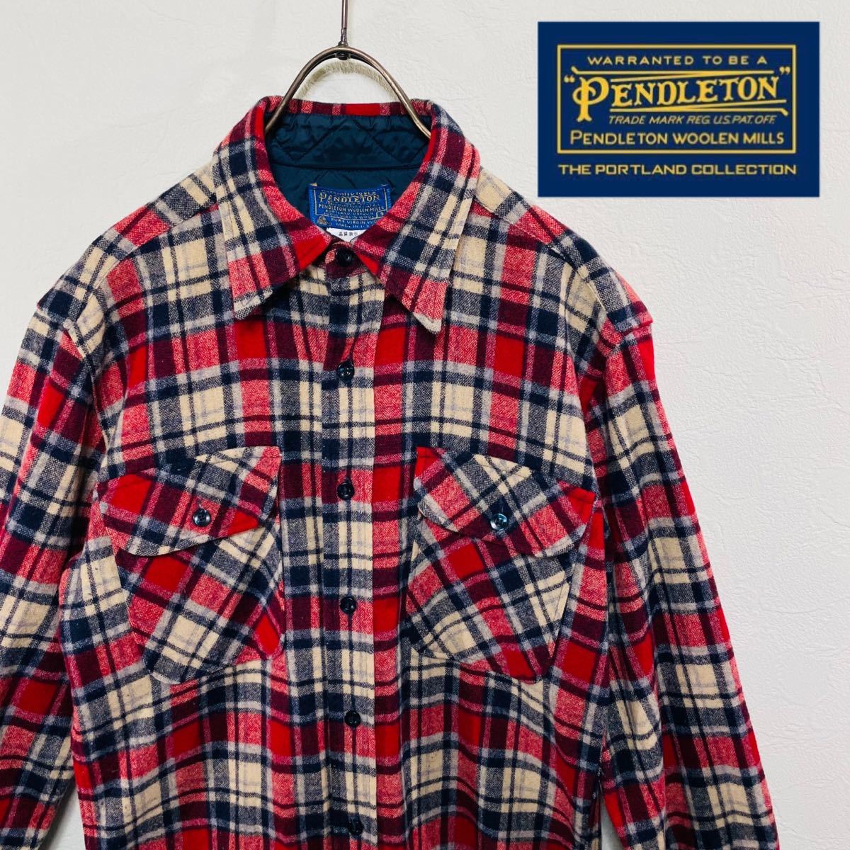 中古】☆ビンテージ☆60s☆50s☆ペンドルトン☆ウールシャツ☆2枚