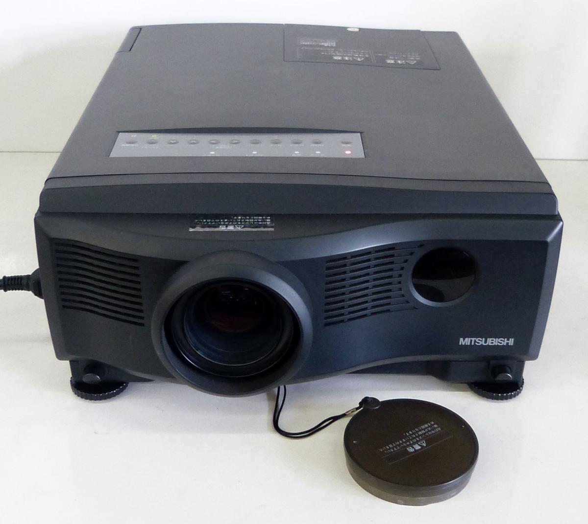 中古】□□MITSUBISHI LVP-2001 3管式大型プロジェクター 三菱□□の