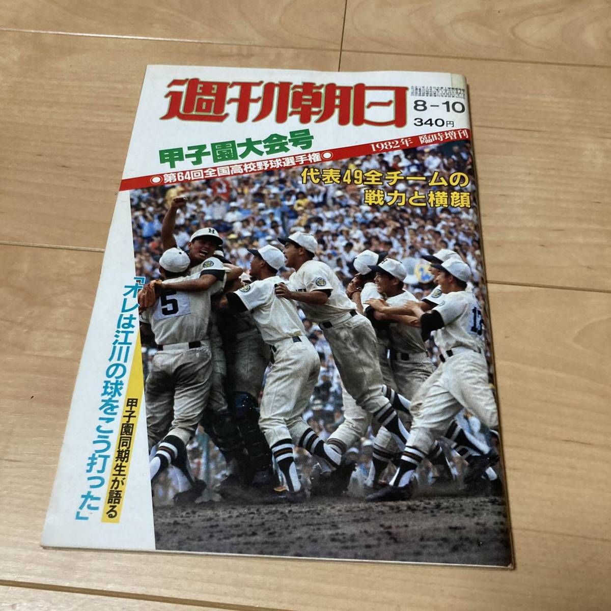 輝け甲子園の星 第58回全国高校野球号 輝け甲子園の星 第58回全国高校野球選手権大会 桜美林優勝⁄1976年