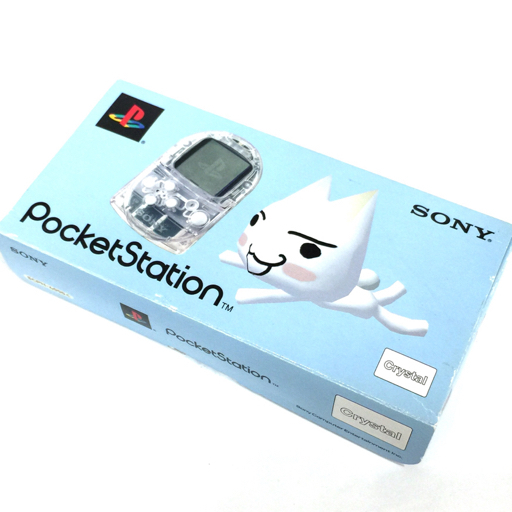 未使用 PocketStation クリスタルカラー 未使用に近い】新品同様 SONY