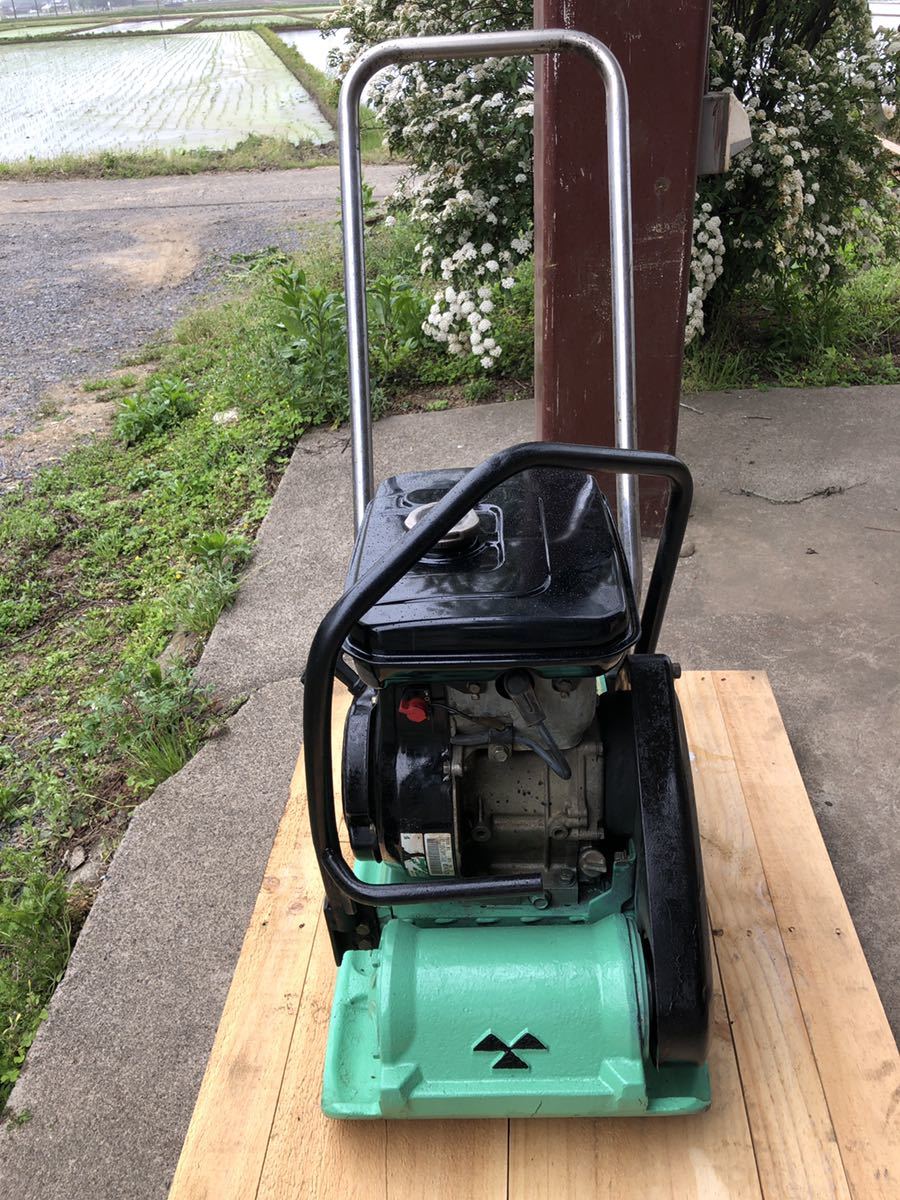 傷や汚れあり】三笠産業 ミカサ プレートコンパクター 転圧機 MVC50G