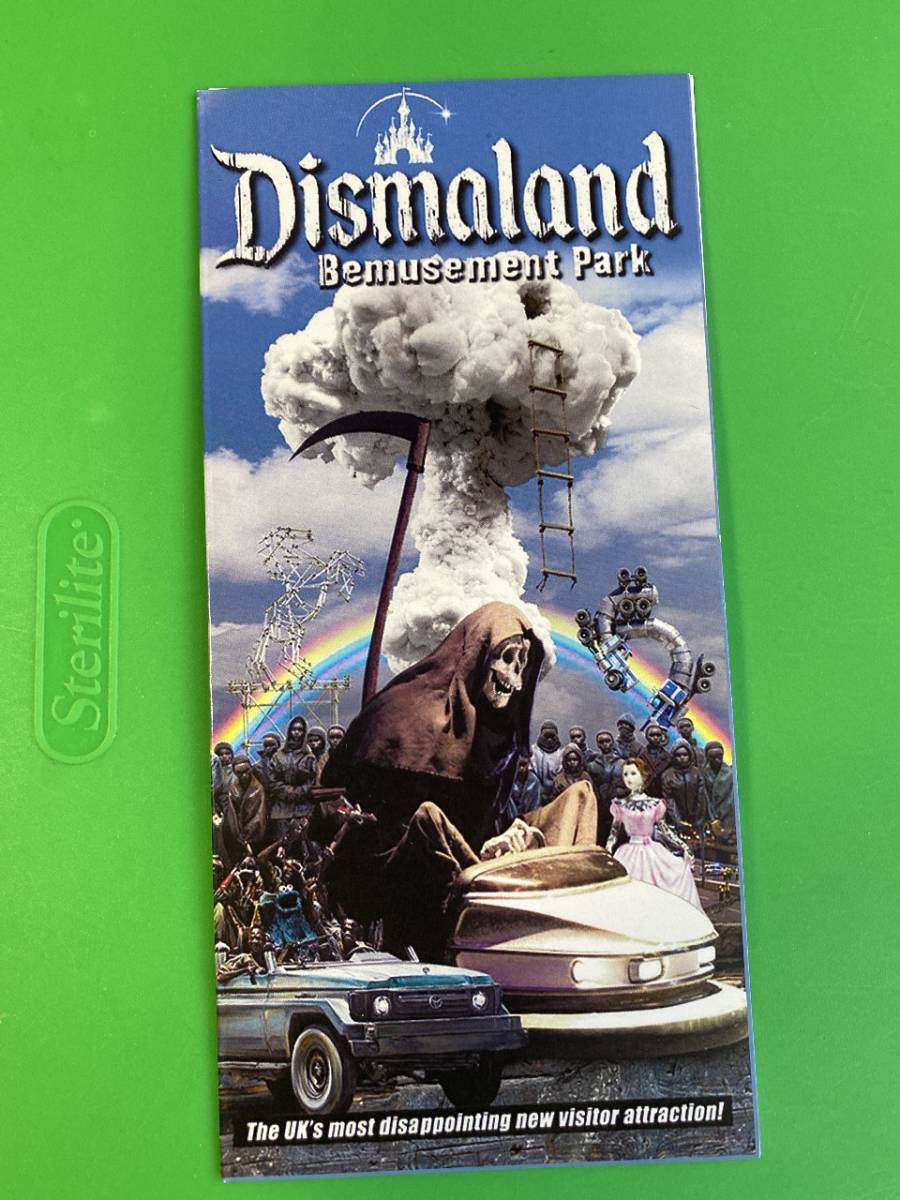未使用】バンクシー Banksy Dismaland ディズマランド 入園案内