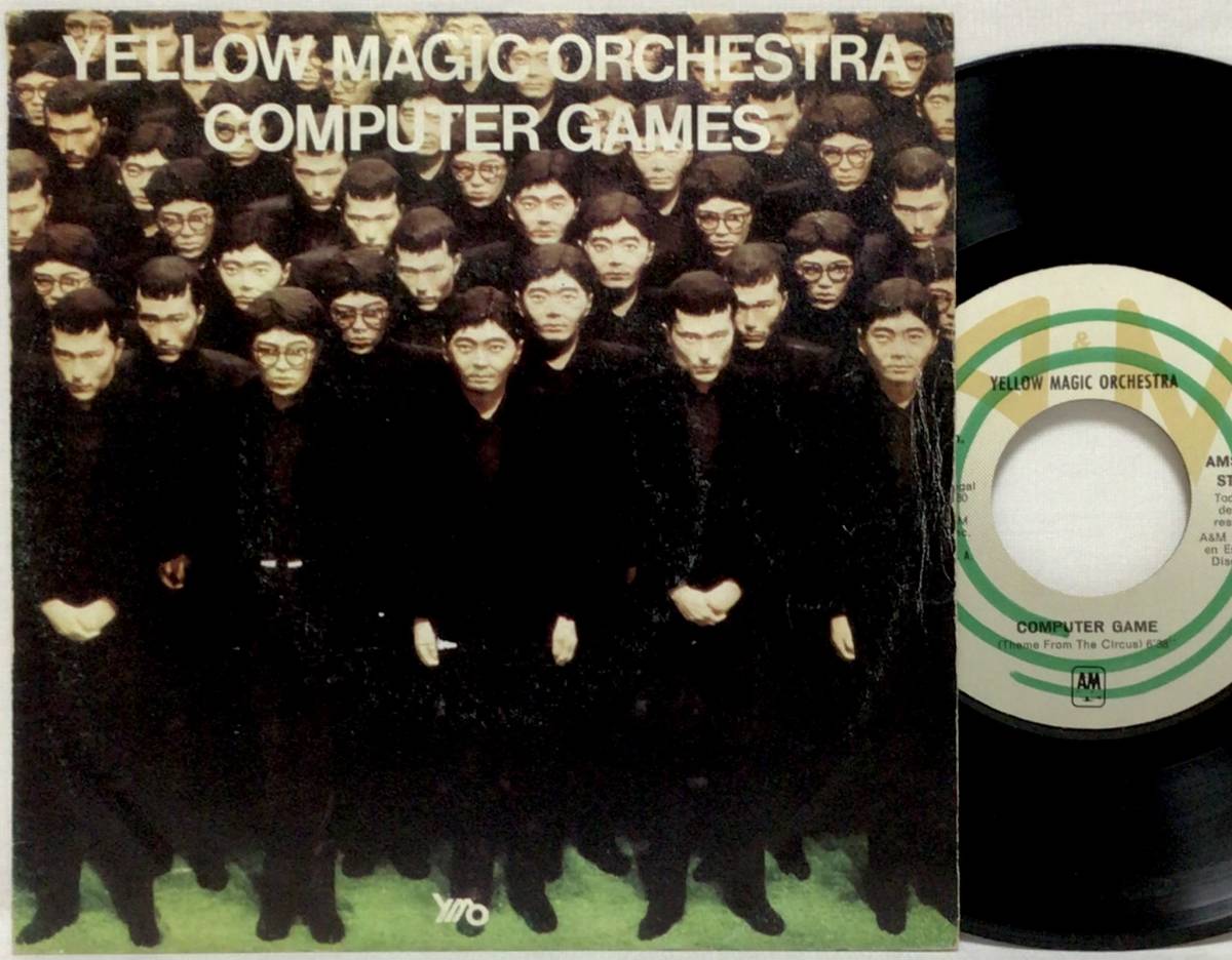【やや傷や汚れあり】【西7】 YELLOW MAGIC ORCHESTRA ( YMO ) / COMPUTER GAMES / LA