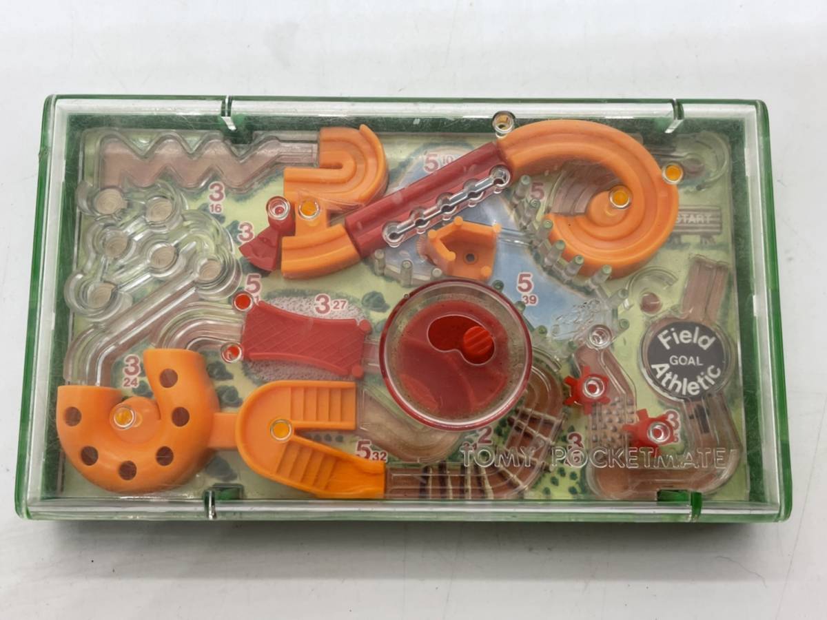 【傷や汚れあり】トミー TOMY 1978 パチンコゲーム ボール運びゲーム Field Athletic フィールドアスレチック ポケット