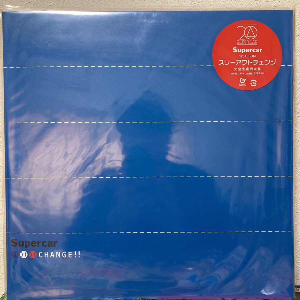 SUPERCAR / スリーアウトチェンジ アナログLP 完全生産限定盤 中古 美 ...